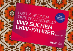 Gute Bezahlung und sicherer Job bei der BSVG!